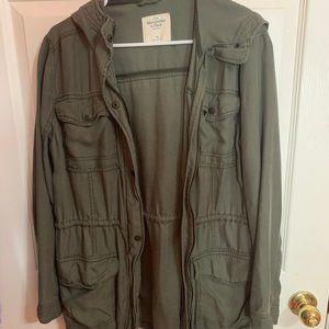 Army green jacket